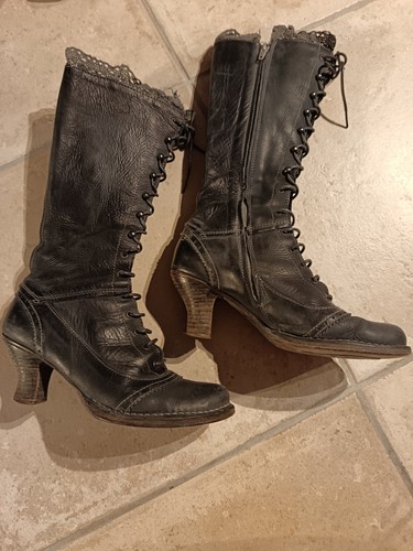 Bottes cuir neosens 38 - bottes, en