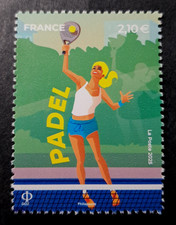 FRANCE 2025 TIMBRE PADEL SPORT