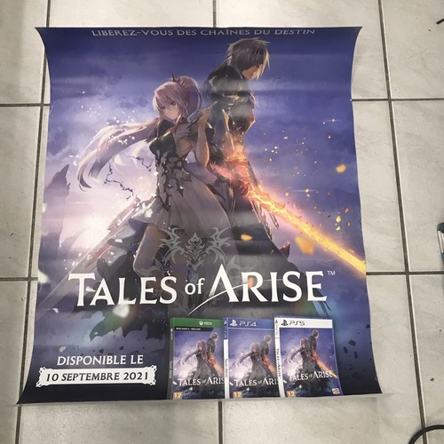 Plv poster publicitaire tales - plv,