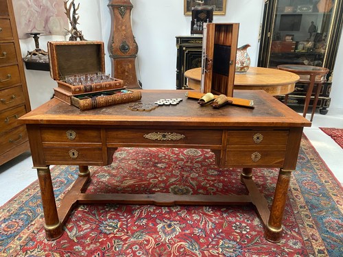 Bureau style empire piétement - bureau,