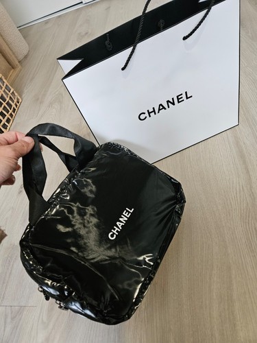 Trousse chanel noire - trousse,