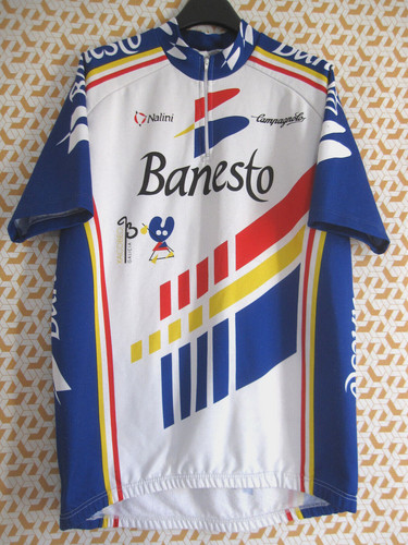 Maillot cycliste banesto - cycliste,