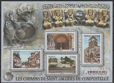 France - Feuillet Neuf  "Les Chemins De Saint Jacques De Compostelle" 2015 (**)