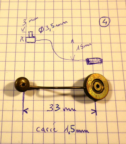 Pièce détachée pendule - de,