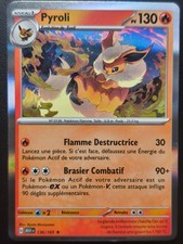 Carte Pokemon PYROLI 136/165 HOLO EV3.5 Ecarlate et Violet MEW 151 FR NEUVE