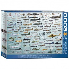 Puzzle - Avions Militaires - 2000 Pièces