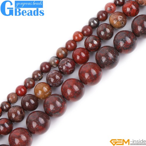 Natural round jasper gemstone - natural,