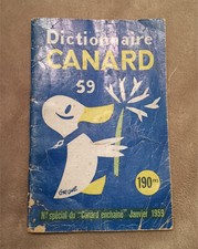 DICTIONNAIRE CANARD 59 n°