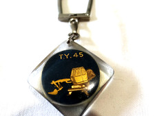 porte clés bourbon POCLAIN GRUE ty 45 travaux publics BTP grue grutier