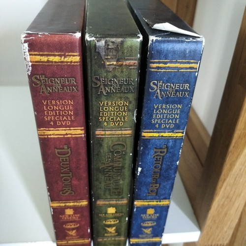 Seigneur anneaux coffret - anneaux,