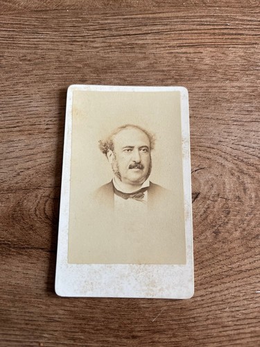 Photo ancienne cdv - cdv, homme