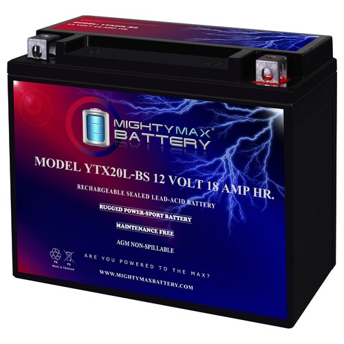 Mighty max ytx20l - mighty, ytx20l-bs