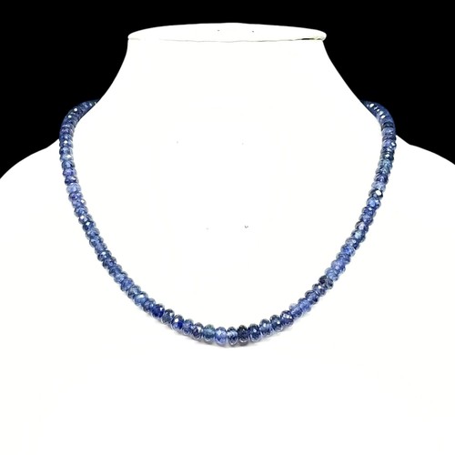Collier perles saphir - perles,