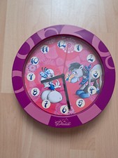 Horloge Diddl rose violet Diddlina & Galopy