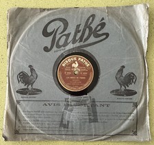 Disque 78 tours Pathé Les noces de Figaro Mozart Les noces de Jeannette Massé