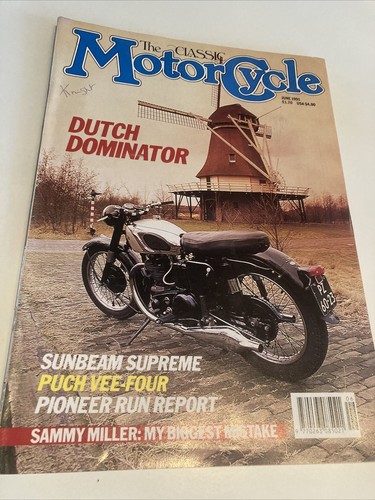Classic motorcycle juin 1991 - classic,