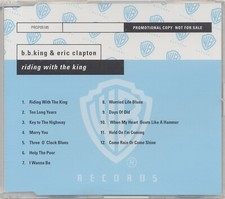 CD - ERIC CLAPTON + BB KING - RIDING WITH THE KING - PROP05185 - 2000 - GERMANY