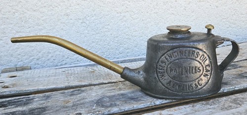 Rare ancienne burette huile - ancienne,