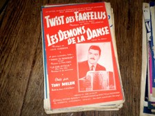 Twist des farfelus + Le démon de la danse twist accordéon piano sax 1962 Corbier