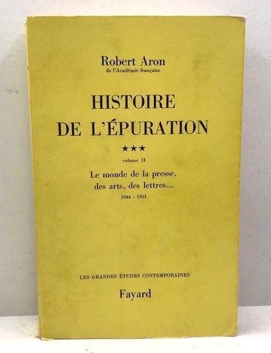 Robert aron histoire - aron, de