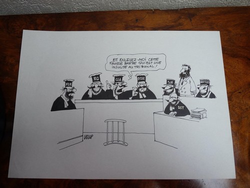 Dessin original encre chine - original,