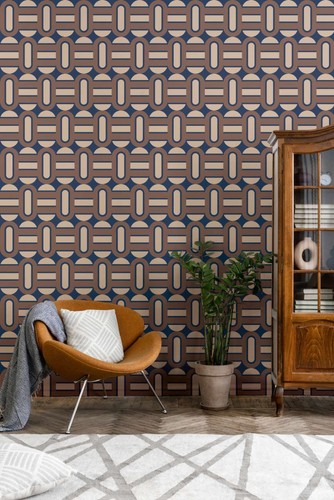 Ovale poutres décoré - ovale,