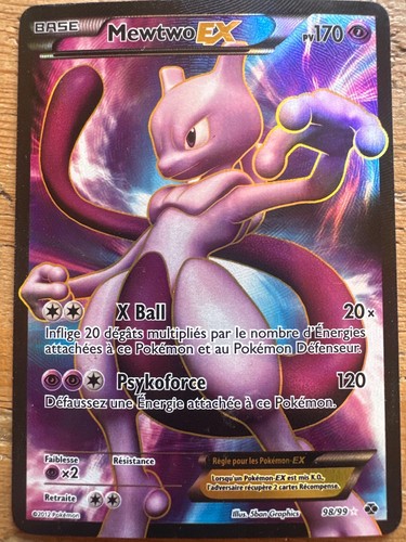Carte pokémon mewtwo ex - ,