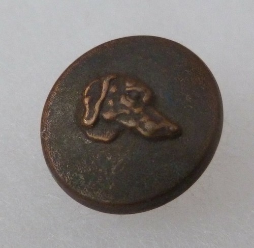 Bouton ancien chasse vénerie - chasse,