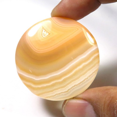 Pêche onyx rond - pêche,