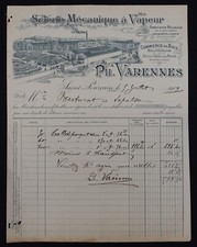 Facture SAINT-POURCAIN 1909