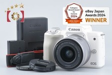 Objectif Canon EOS Kiss M / M50 blanc 24,0 MP 15-45 IS STM [Très bon]