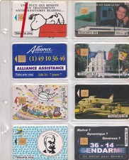 LOT DE 19 TELECARTES-1 NEUVES