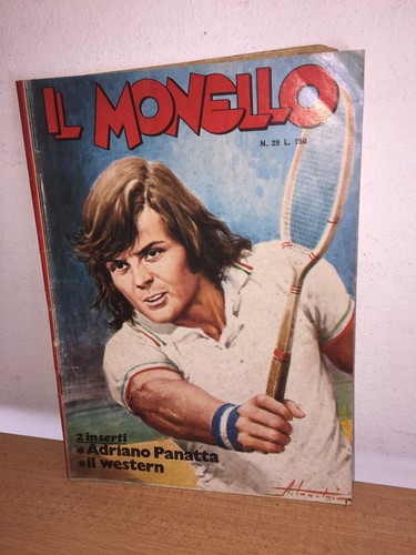 Figurine adriano panatta - adriano, pink