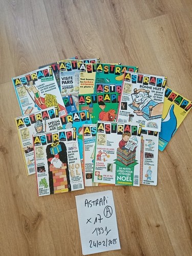 Astrapi 1991 lot revues - astrapi-1991-lot,