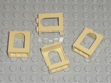 4 x Fenetre LEGO Tan window 90195 / set 71043 10226 79103 10230 21024 21029 8639