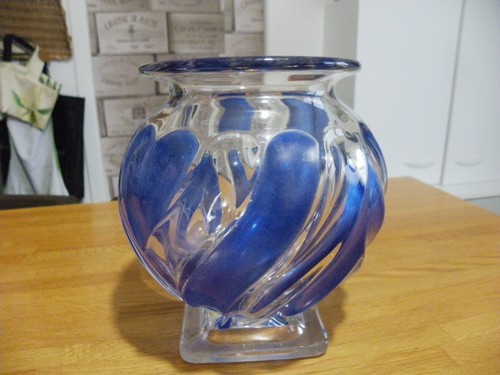 Vase boule sur pied verre - pied,