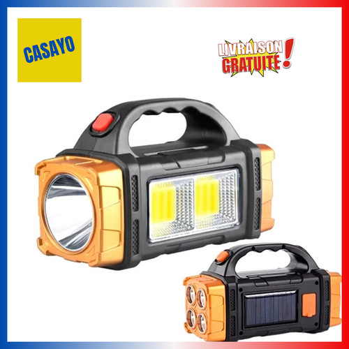 Projecteur led solaire usb - projecteur,