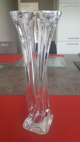 Grand vase cristal sèvres - cristal,