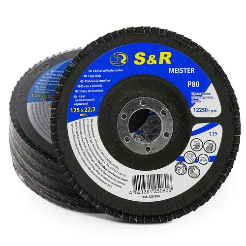 Disque lamelle125 grain - disque, à