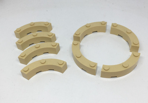 Lego brique arrondie 4 x - 4,