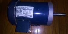 MARATHON MOTORS B 143TTFR4034BB Motor,3-Ph,1-1/2 HP,1755 RPM,230/460V