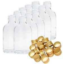 Flasque 100 ml pour stocker des liquides faits maison vin ou liqueur 10 pièces