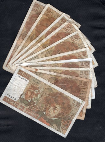 France lot billets - de, de