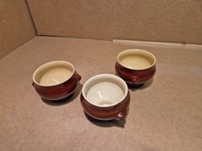 3 Bols à Soupe Tête de Lion