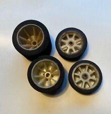 Paires de jantes AV/AR pour Associated RC100/200/300 Vintage Yankee/Delta/BMT