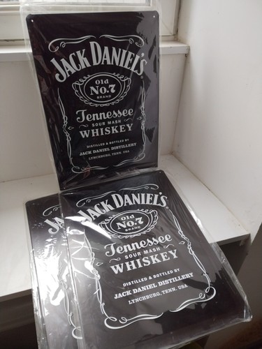 Lot plaques métal jack - lot,
