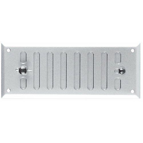 Grille aération plate - plate,