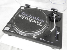 Platine vinyle DJ Technics SL-1200MK3 noire à entraînement direct serrure à q...