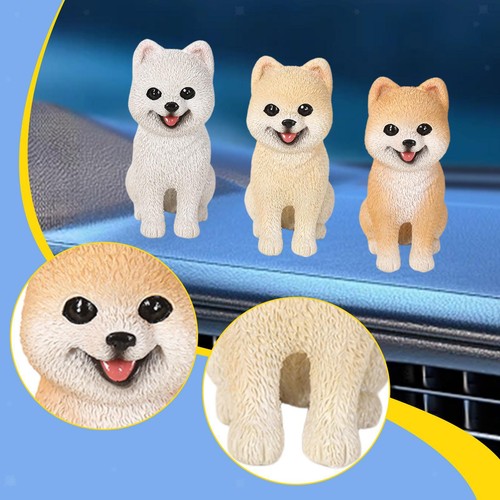 Figurine chiot poméranien - chiot,