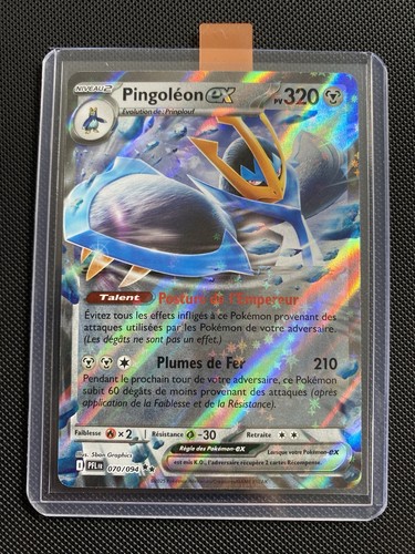 Carte pokémon pingoleon - pokémon, ex